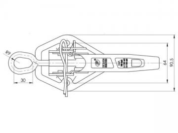 Бортовой замок ZB-03A SPP